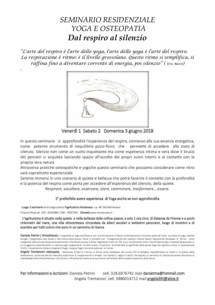 Dal Respiro al Silenzio