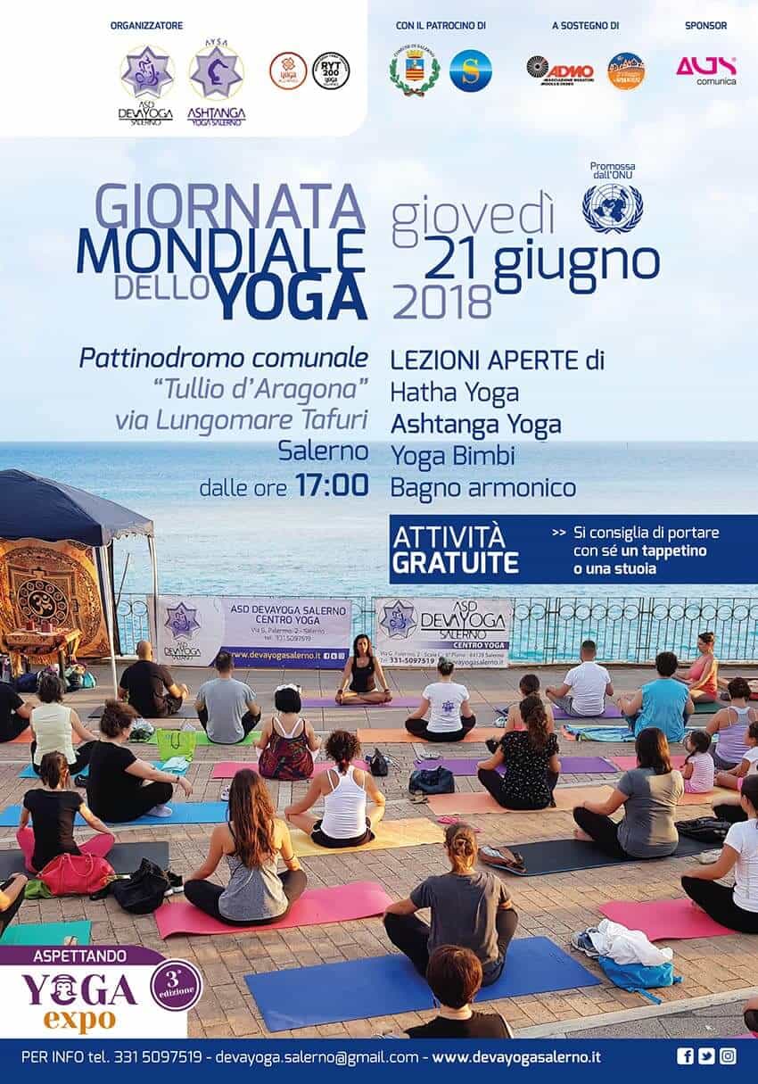 Giornata Mondiale dello Yoga - Salerno
