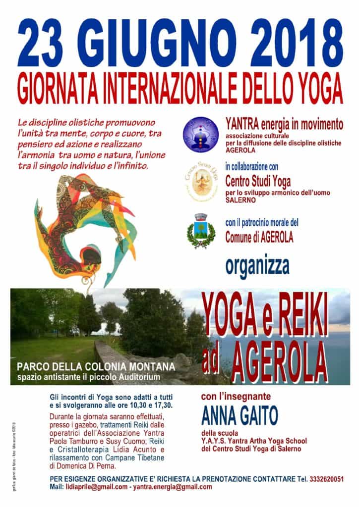 Reiki e Yoga nel parco