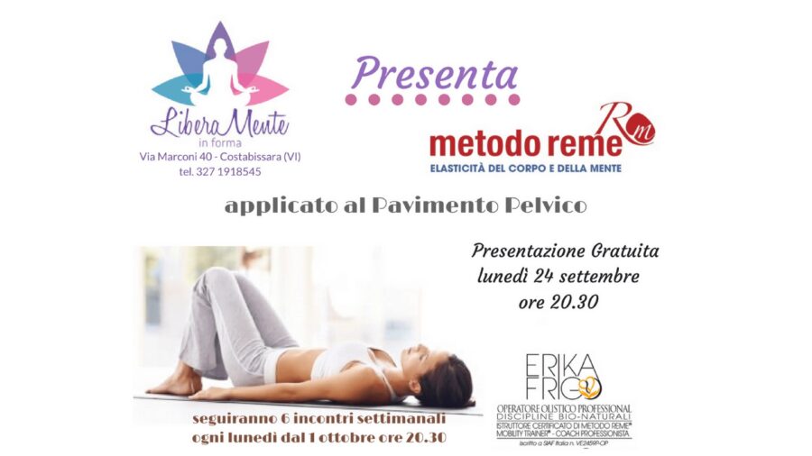 Metodo Reme Applicato al Pavimento Pelvico