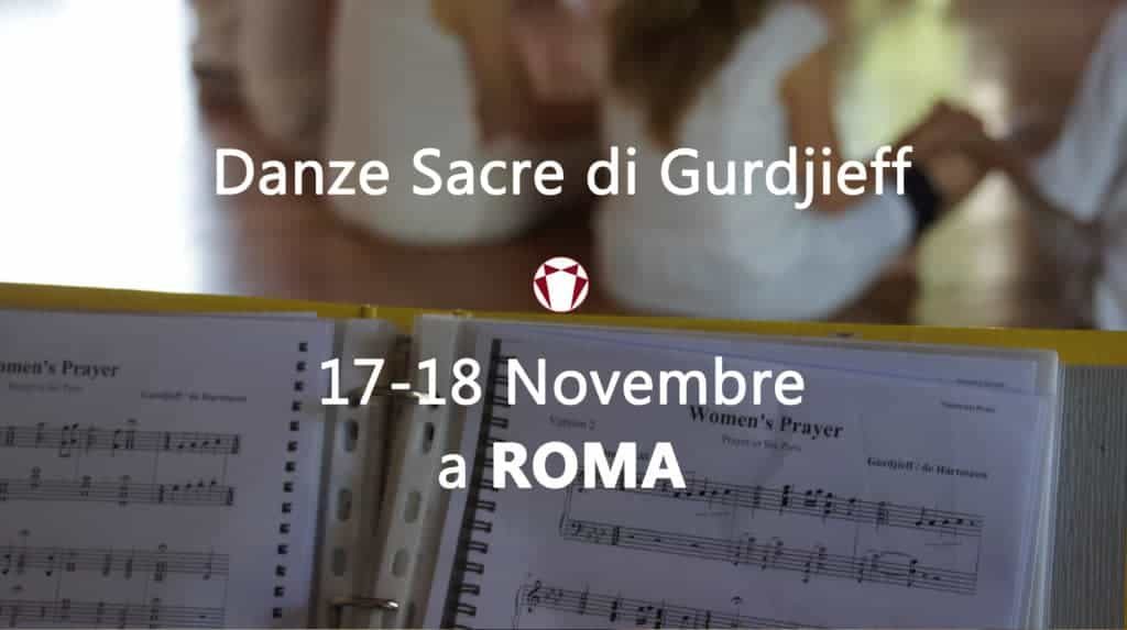 Seminario Movimenti Danze Sacre Gurdjieff
