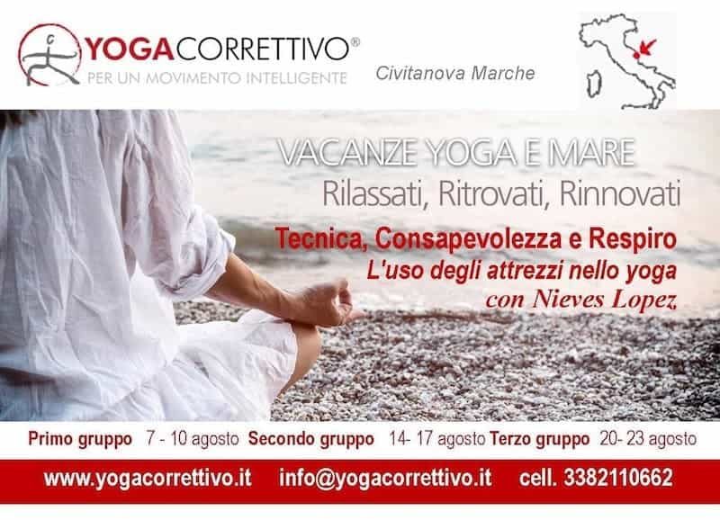 Yoga correttivo vacanze Civitanova Marche