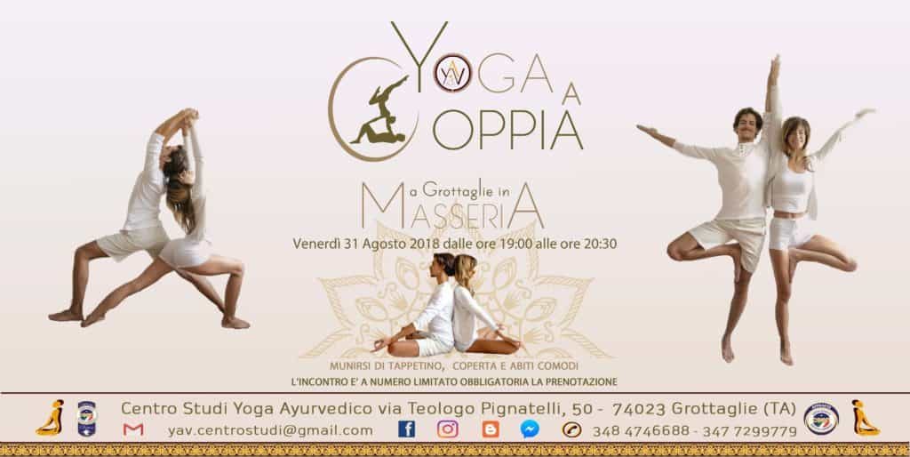Yoga a Coppia in Masseria