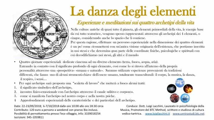 La danza degli Elementi