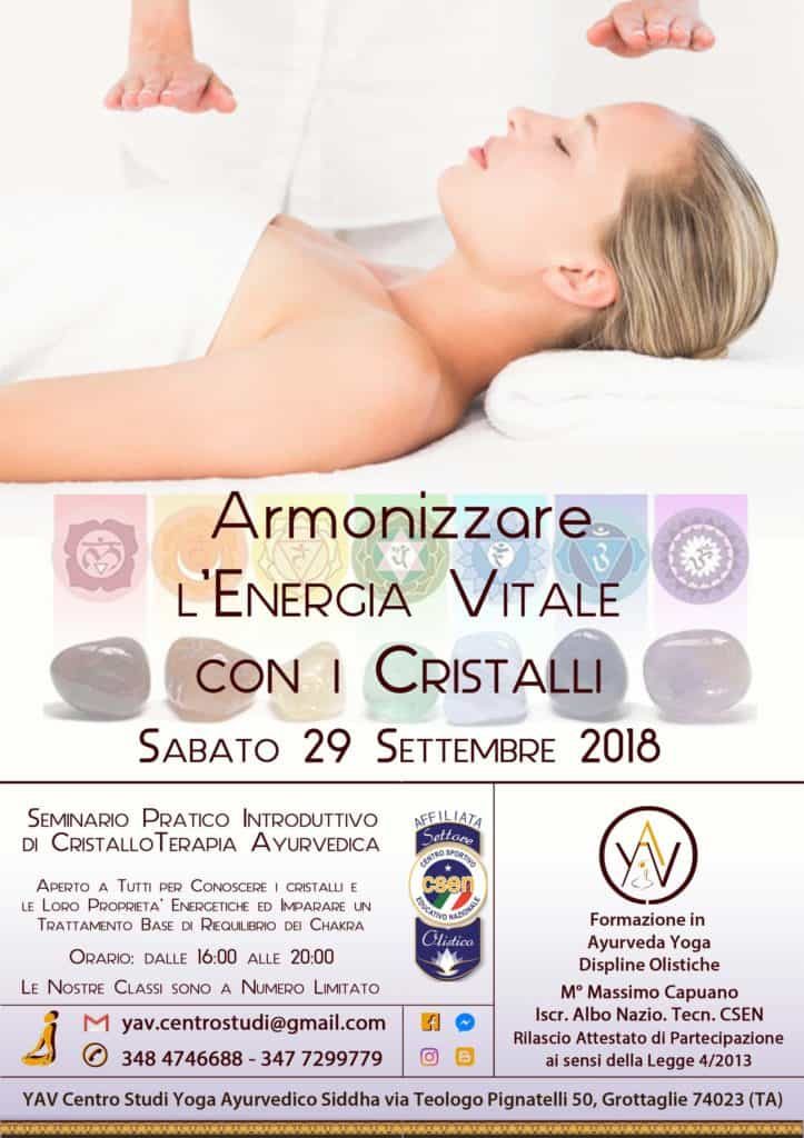 Armonizzare l'Energia Vitale con Cristalli