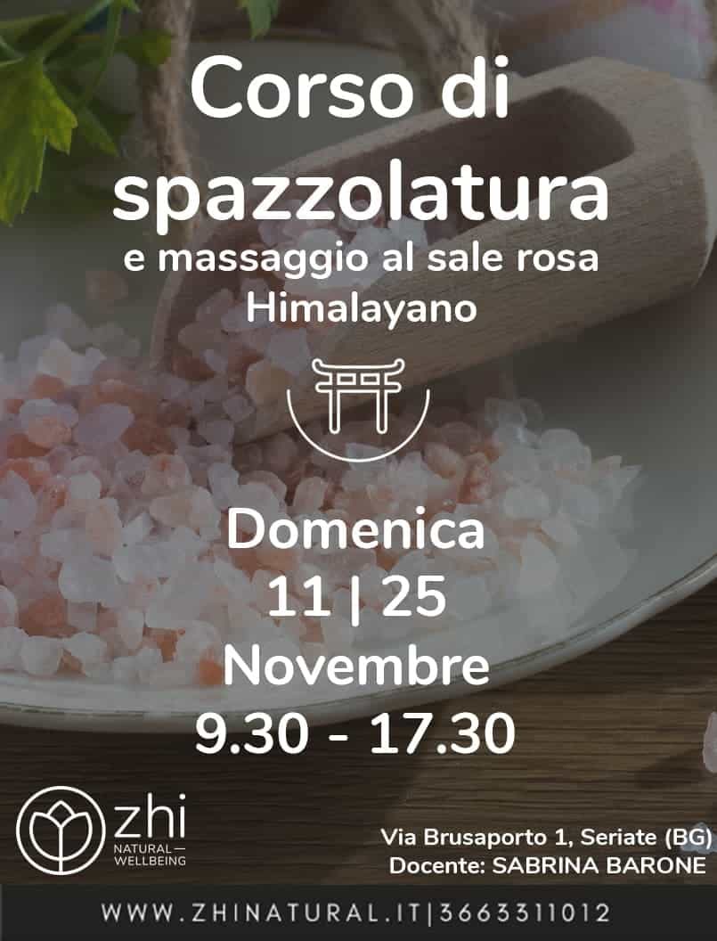 massaggio al sale rosa Himalayano