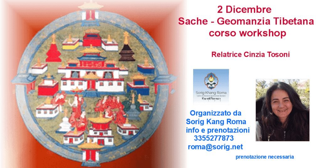 Corso workshop di SACHE geomanzia Tibetana