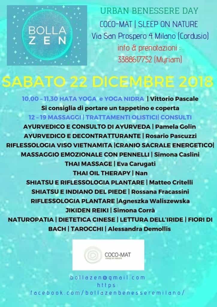 Bolla Zen Urban Benessere Day