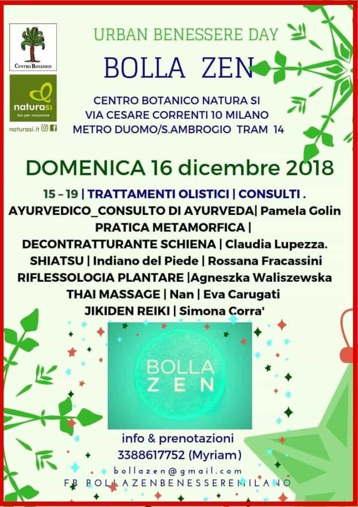 Bolla Zen Urban Benessere Day