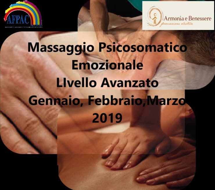 Corso Massaggio Psicosomatico