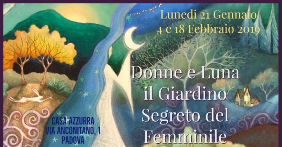 Donne e Luna: Il giardino del Femminile