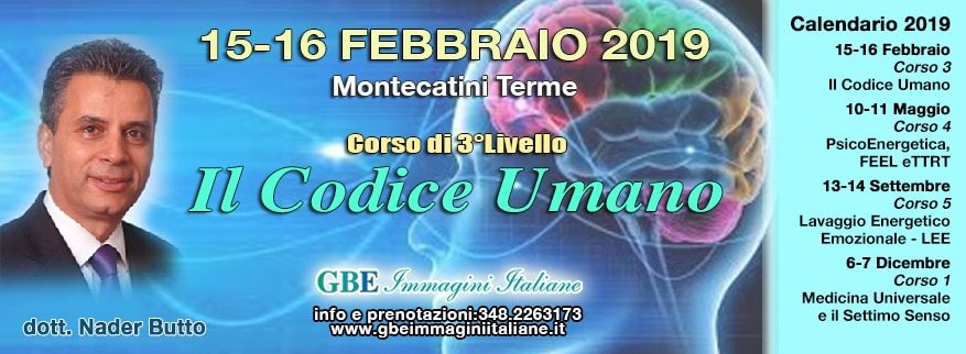 Il Codice Umano - metodo Dr. Nader Butto