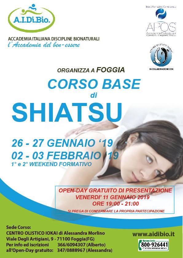 Open day di shiatsu