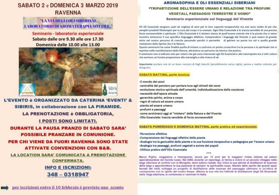 Aromasophia e oli essenziali siberiani