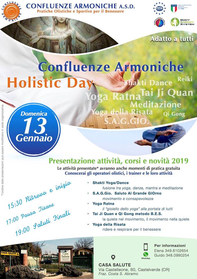 Olistic Day con Confluenze Armoniche
