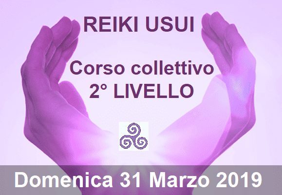 Corso Reiki Usui 2° livello con attestato