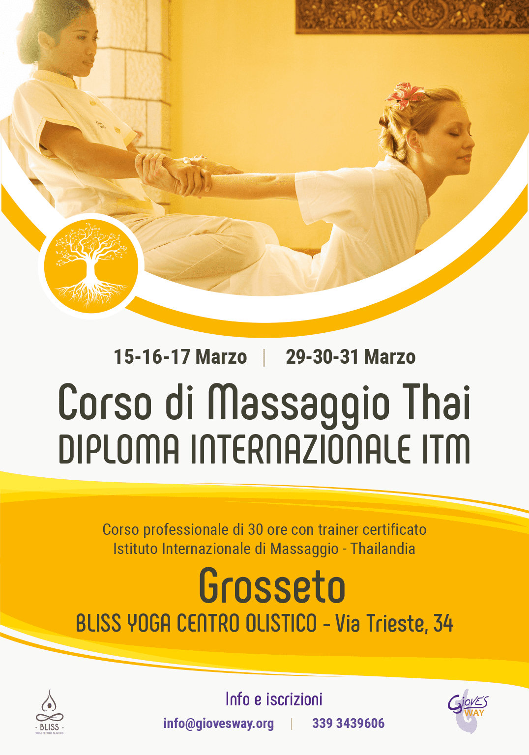 Corso di Massaggio Thai