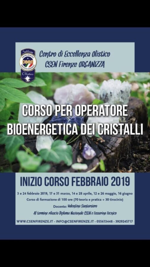 Oeratore bioenergetico dei Cristalli