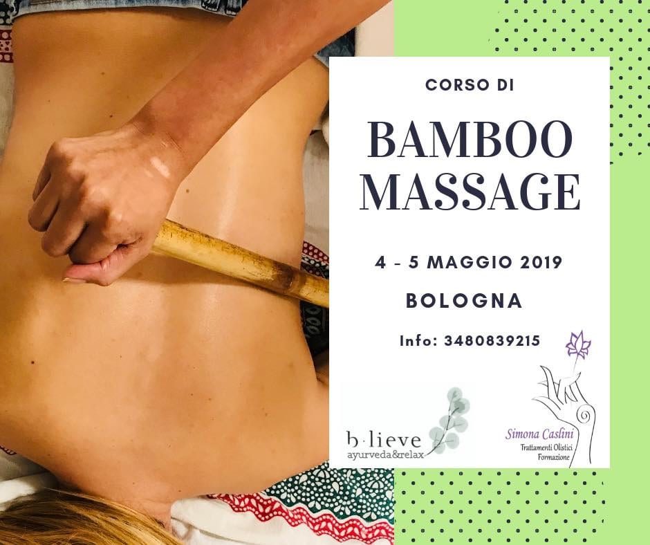 Corso Bamboo Massage Bologna