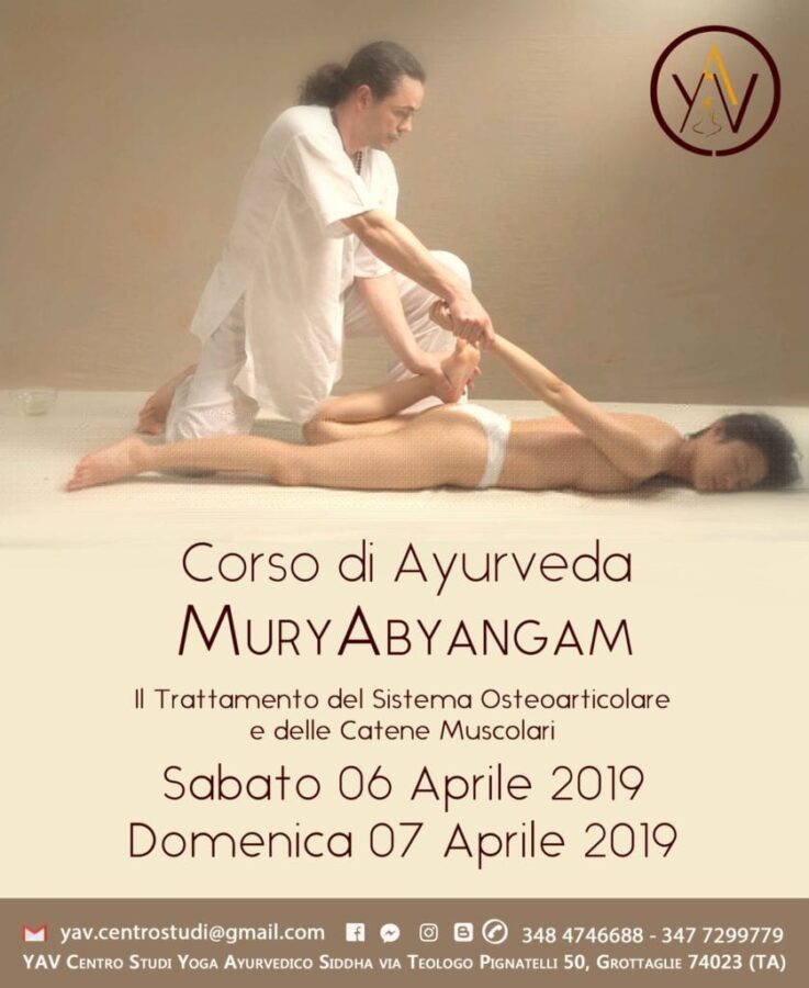 Corso di Ayurveda MuryAbyangam