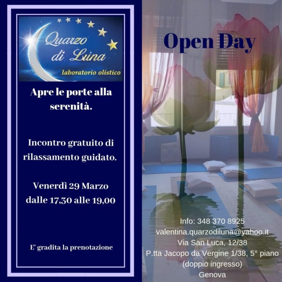 Open Day di rilassamento guidato