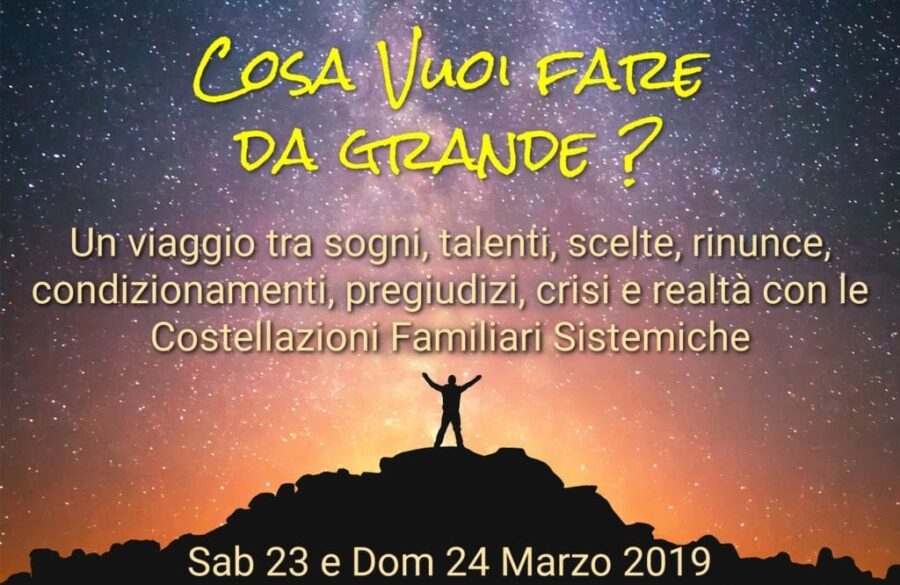 Che cosa vuoi fare da Grande ?