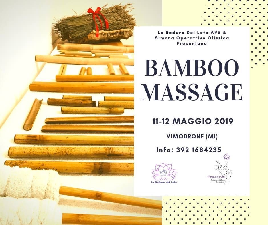 Corso di Bamboo Massage
