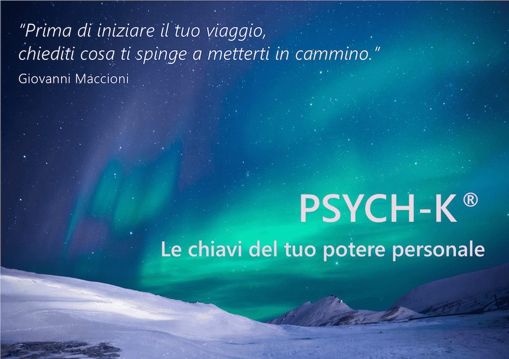 PSYCH-K® - sessioni individuali offerta libera