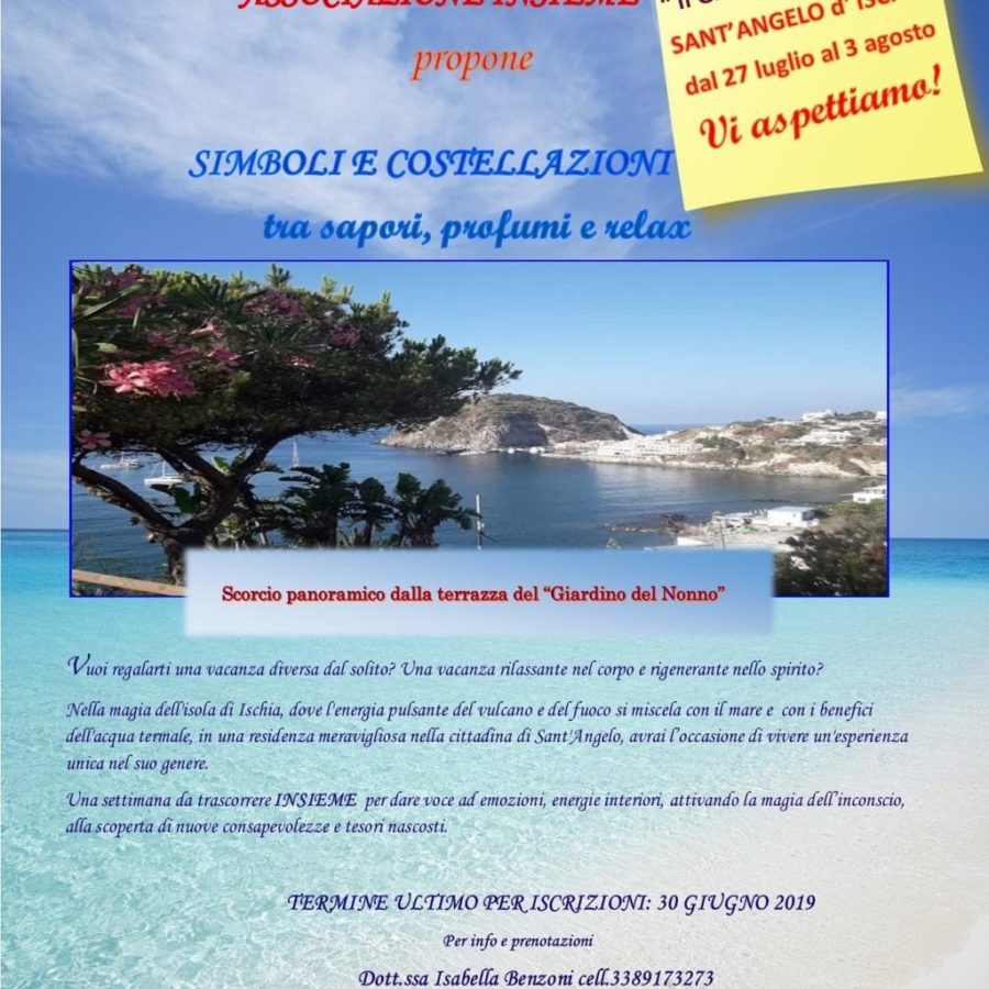 Simboli e costellazioni in vacanza