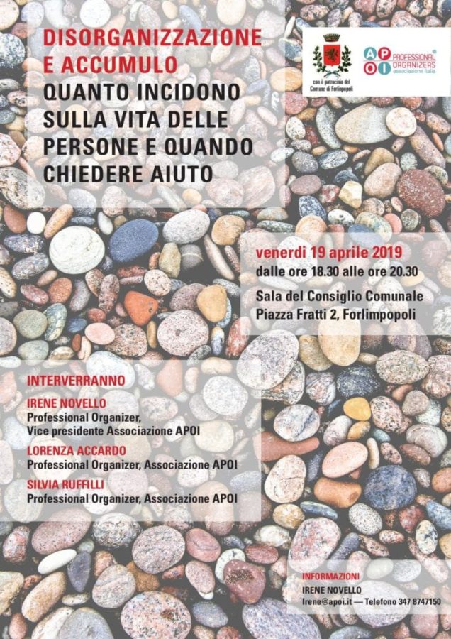 Disorganizzazione e Accumulo