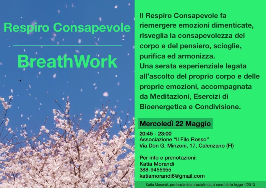 Respiro consapevole breathwork