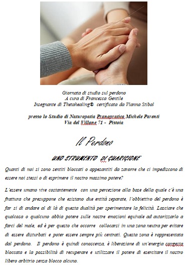 Il Perdono - Uno strumento di guarigione