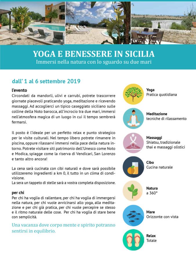 Yoga, massaggi e benessere