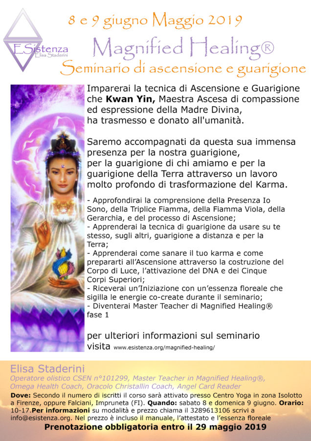 Seminario di Magnified Healing®