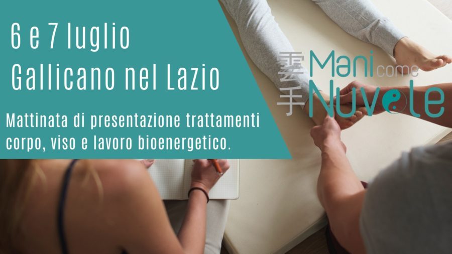 Trattamenti e lavoro bioenergetico