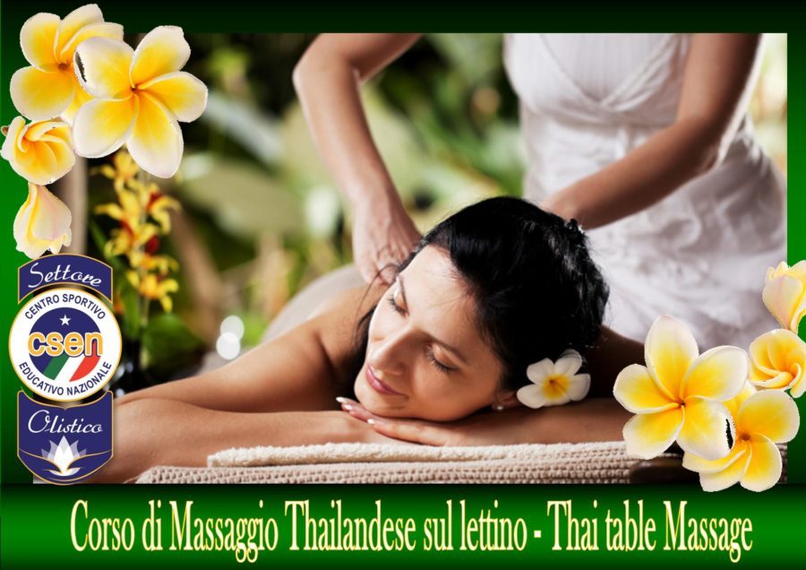 Corso di Massaggio Thailandese