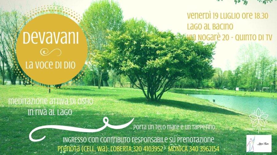 Devavani - Meditazione in riva al lago