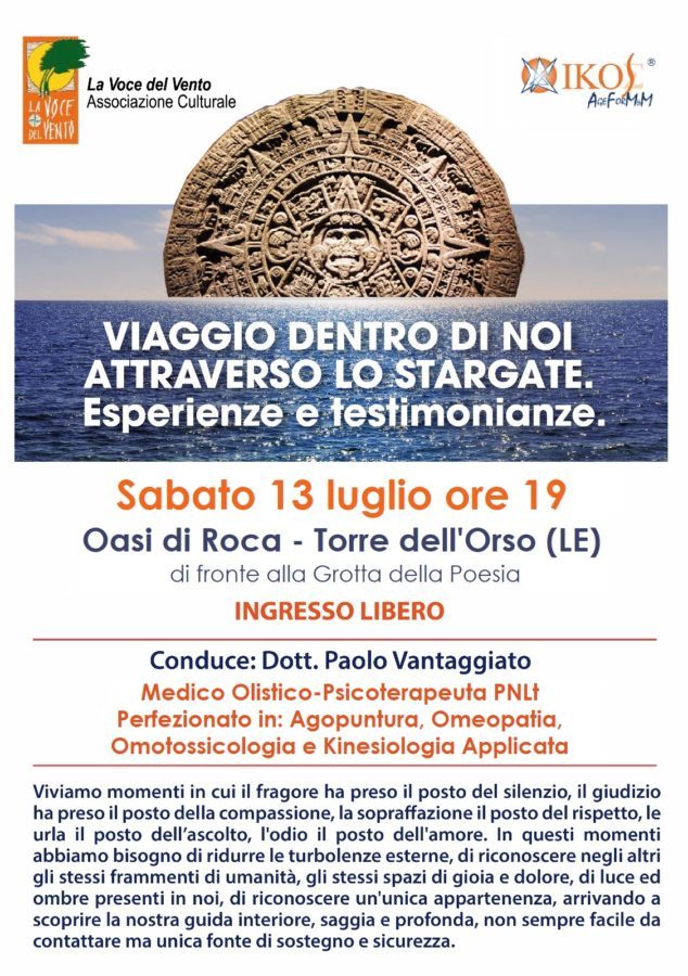 Conferenza: viaggio attraverso lo Stargate
