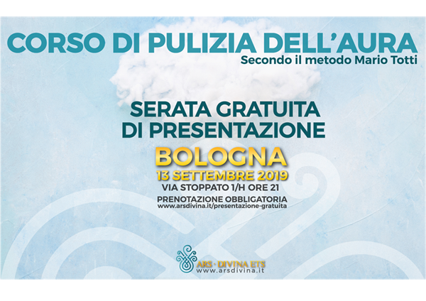 Presentazione corso Pulizia dell'Aura