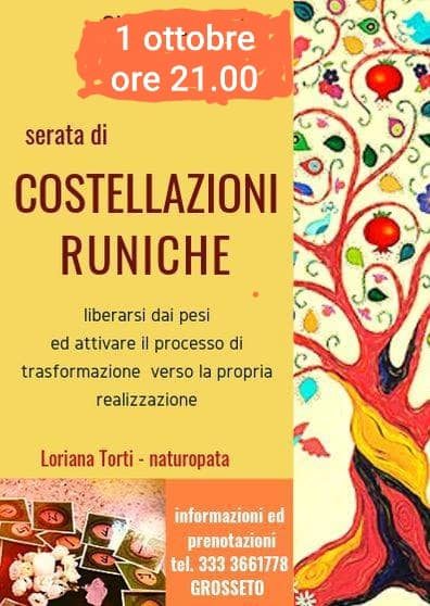 Serata di Costellazioni Runiche