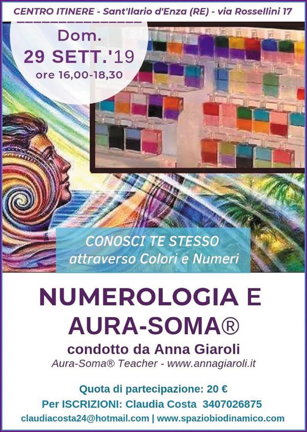 Numerologia e Aura-Soma®