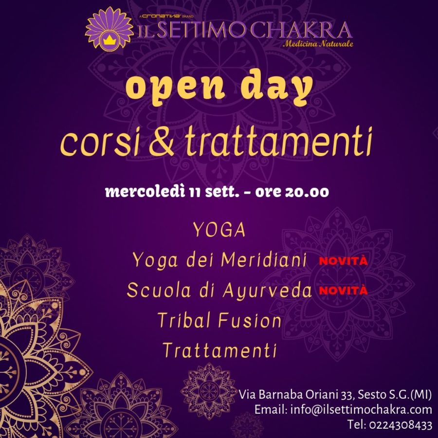 Open Day – Yoga, Ayurveda e Tribal Fusion