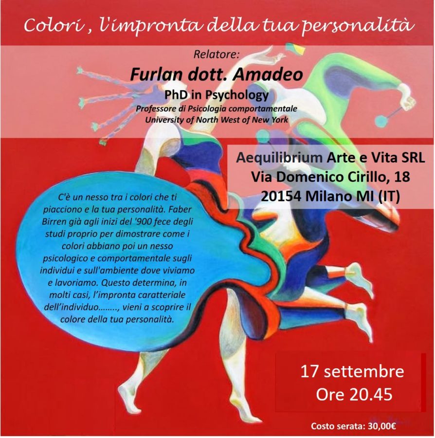 Colori, l'impronta della tua personalità
