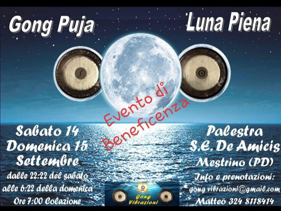 Gong Puja Luna Piena