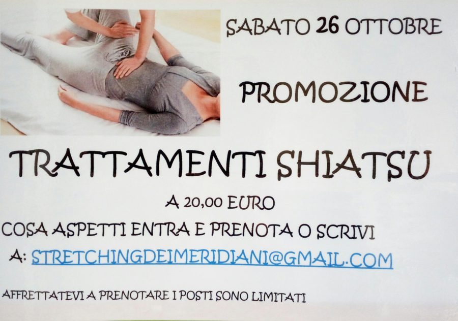 Giornata dedicata allo Shiatsu