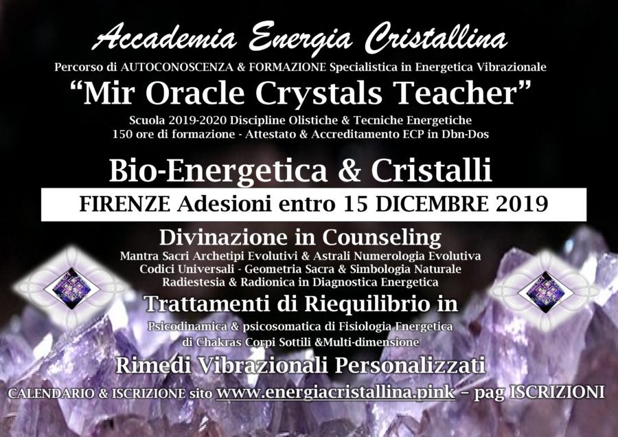 Mir Oracle Crystals Teacher