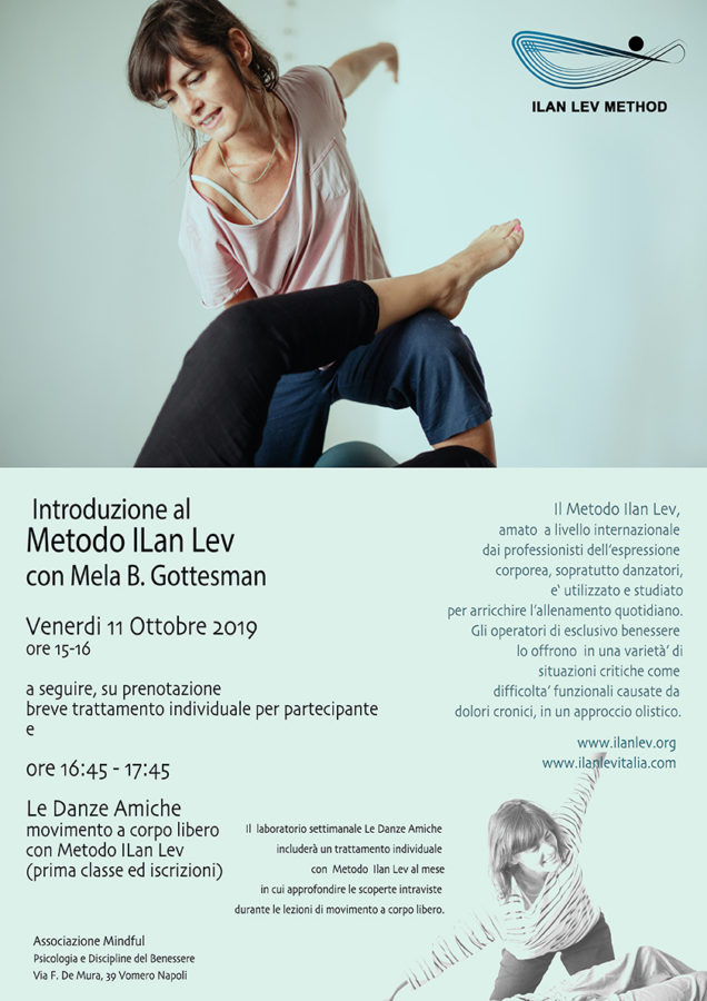 Presentazione Metodo ILan Lev e Le Danze Amiche