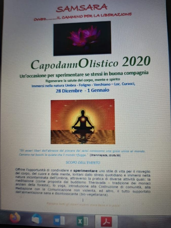 Capodanno Olistico nella natura