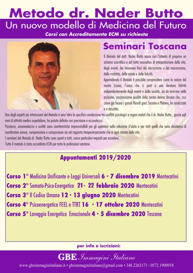 1° medicina unificante e leggi universali