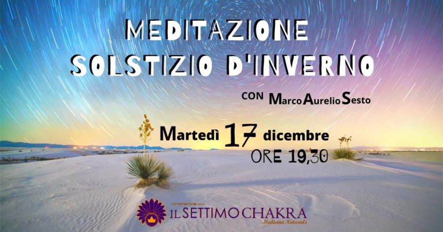Meditazione Solstizio d'Inverno